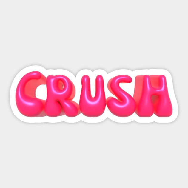 Crush Sticker by StephanieChn